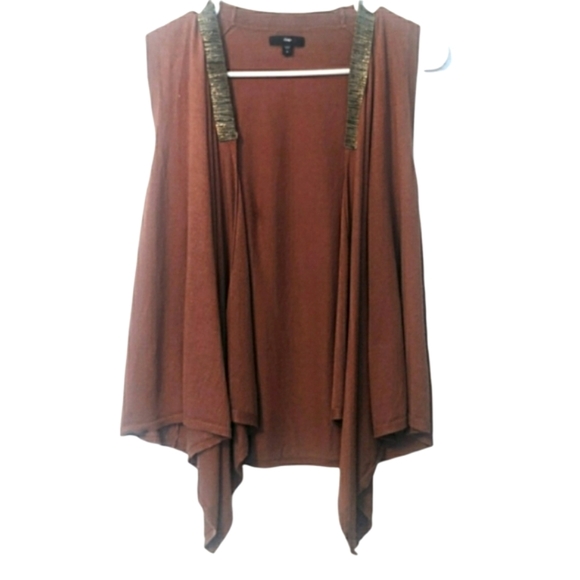 🩵 3/$15 Gap Waterfall Open Vest Small - Picture 1 of 7